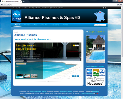 Alliance Piscines et Spas 60