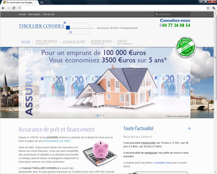Assurance de prêt et financement par Thiollier Conseils Loire 42