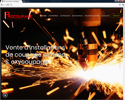 Procoupage - Installation de coupage plasma et oxycoupage