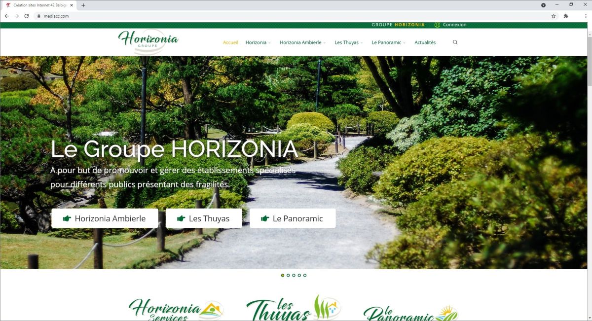 Création de site internet moderne et ergonomique
