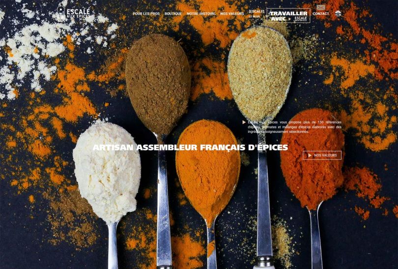Création d'un site Joomla 3.X pour Escale aux épices