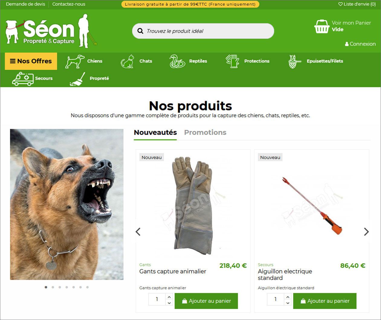 Création de site internet avec Prestashop pour les téléphones mobiles