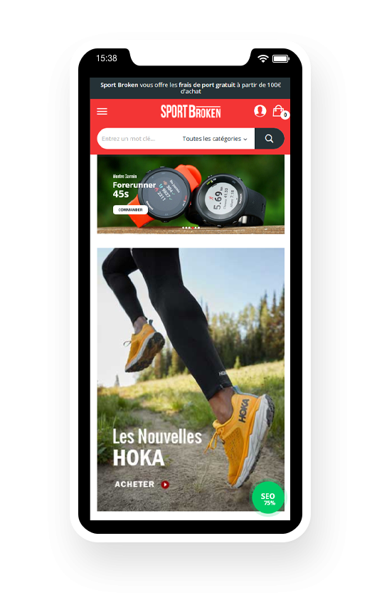 Prestashop responsive design pour mobile et tablette