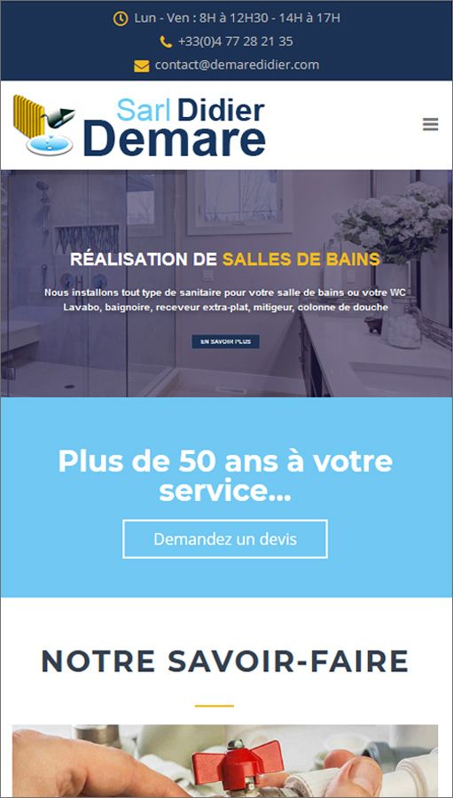 Création de site internet pour artisan dans le département 42