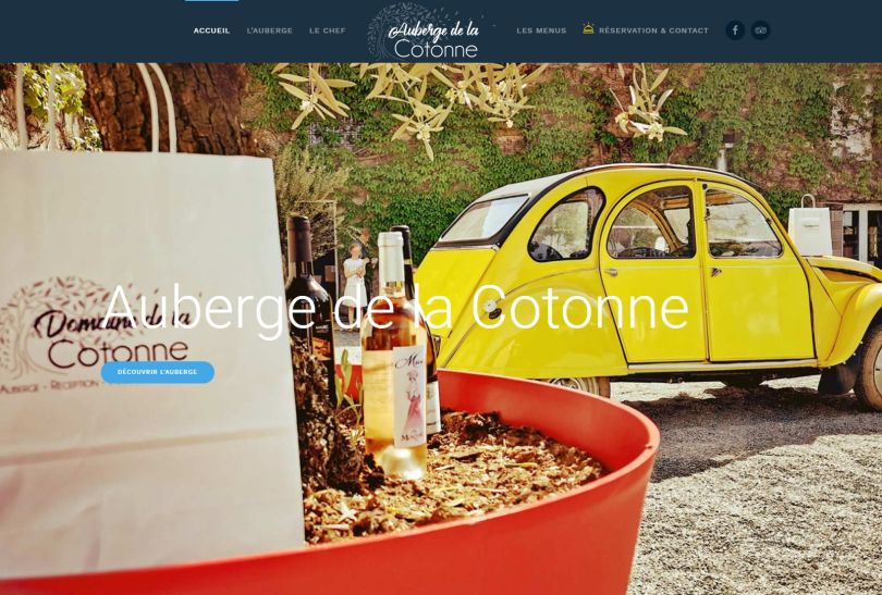 Création d'un site pour un restaurant dans la Loire