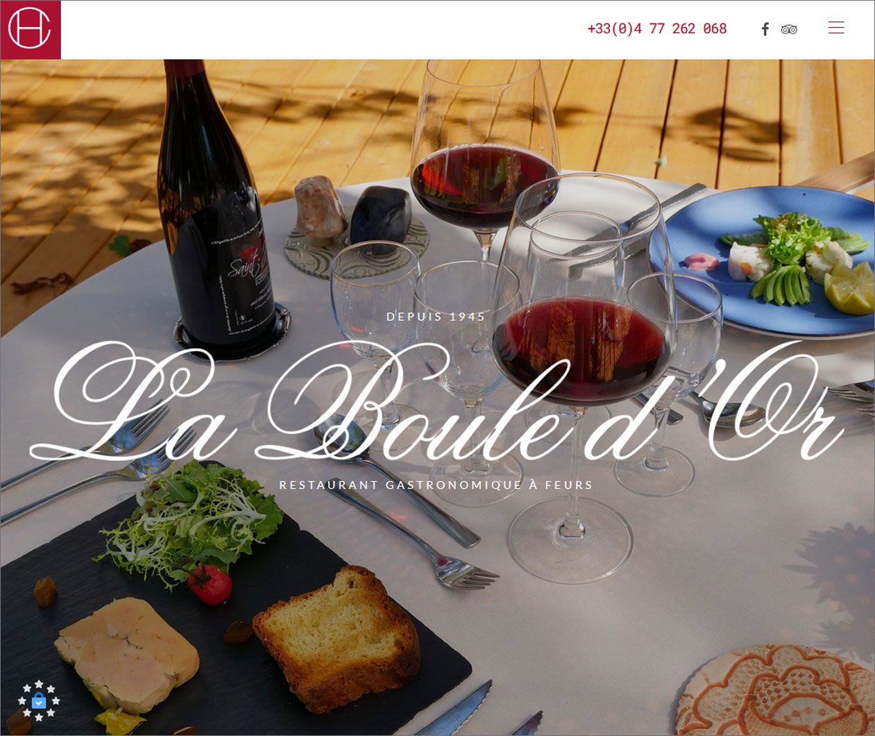 Création de site internet vitrine pour prestatire touristique