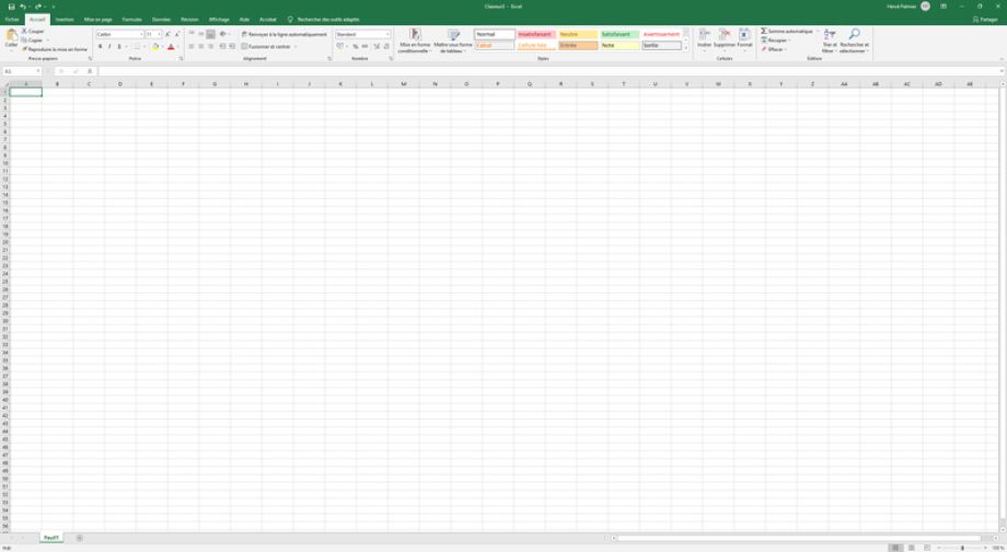 Astuce fichier tableau excel