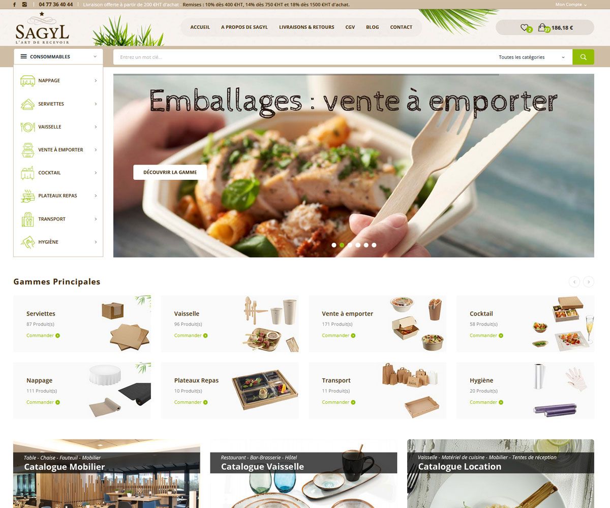 Création site Prestashop - Expert en développement de boutique en ligne Sagyl sous Prestashop