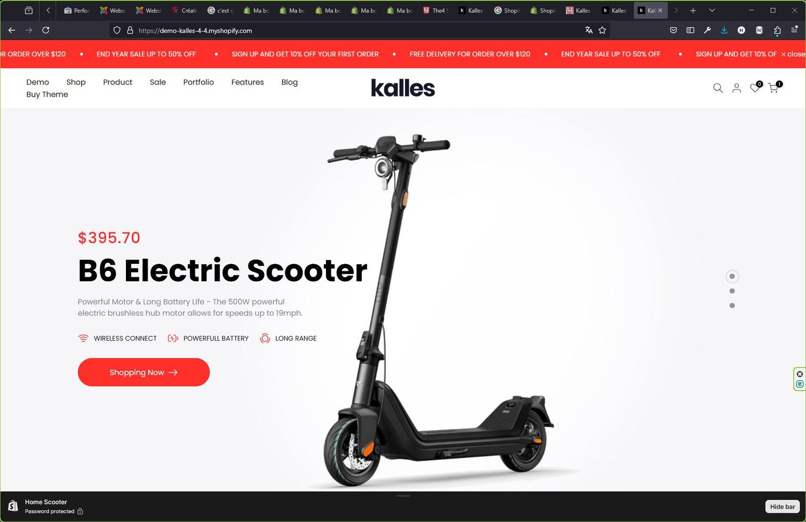 Création site Shopify Exemple N°8 - Expert en développement de boutique en ligne