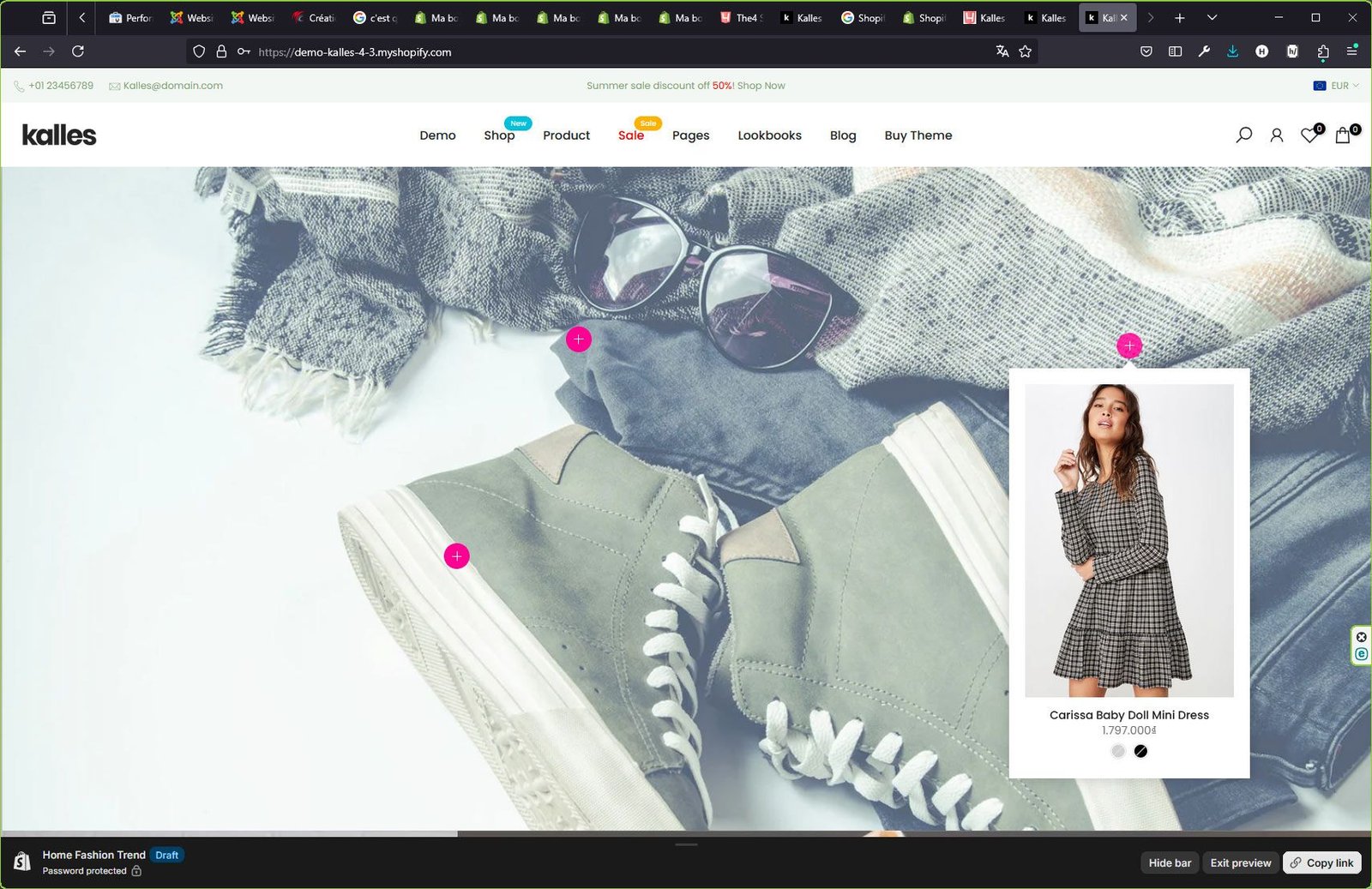 Création site Shopify Exemple N°4 - Expert en développement de boutique en ligne