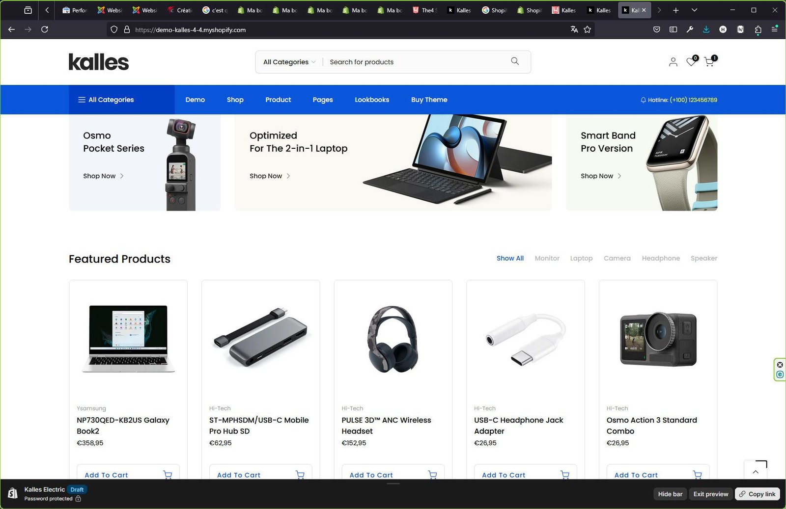 Création site Shopify Exemple N°5 - Expert en développement de boutique en ligne