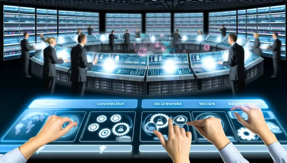 Tableau de bord intégré de PrestaShop et n8n montrant les flux de travail connectés et sécurisés.