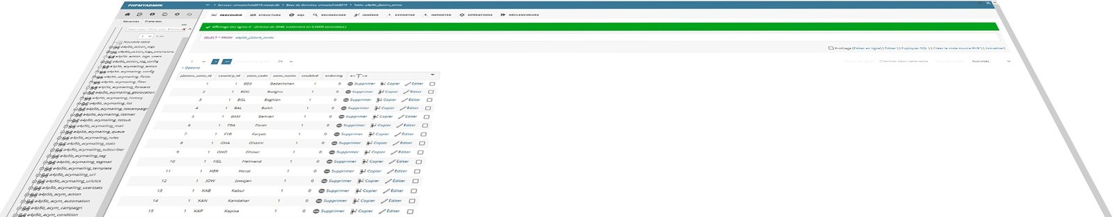 Astuce pour changer la tva dans vos tabvles mysql