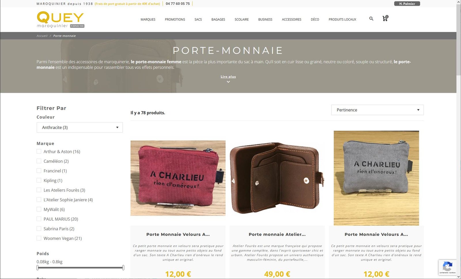 Validation de la nouvelle position d'un produit dans une catégorie PrestaShop 1.7.X