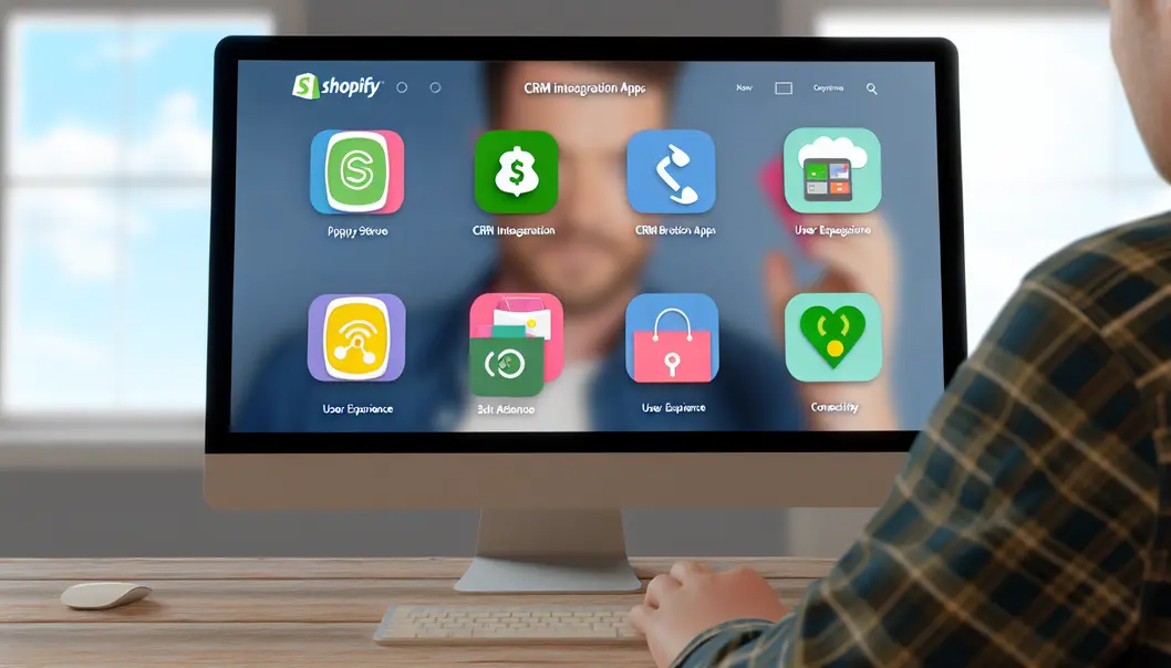 Un propriétaire d’entreprise intégrant CRM et Shopify via une plateforme no-code.