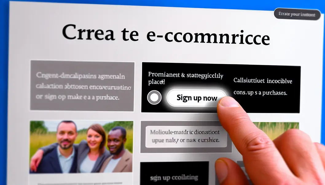 Une interface de site e-commerce optimisée pour une expérience utilisateur fluide.