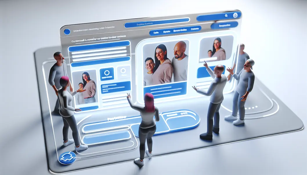 Représentation de l’architecture modulaire d’un site e-commerce sur mesure.