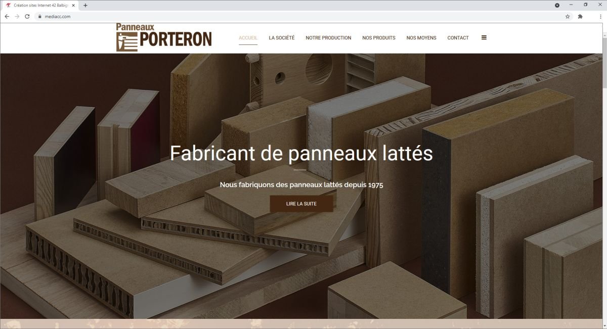 Création de site internet pour un artisan