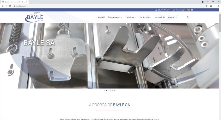 Création de site internet International