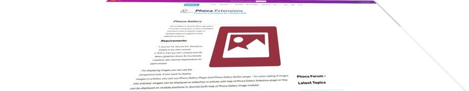 Présentation des réalisations clients avec un module galerie d'images