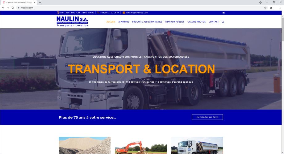 Création de site internet avec Joomla