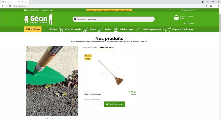 Equipements jardins et animaliers