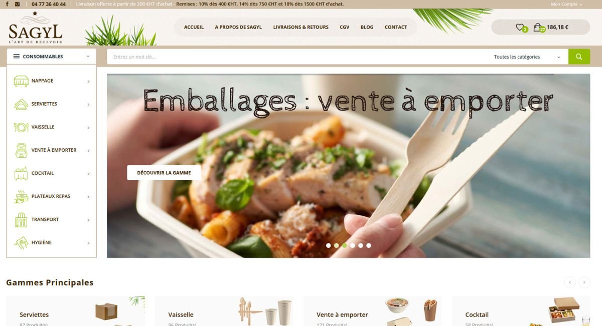 Création d'un site de gestion de contenus pour Stevtiss