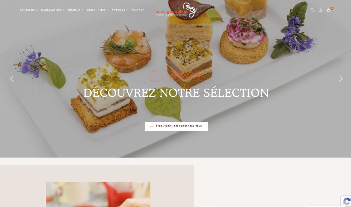 WordPress version responsive PC pour Bruno Guerpillon